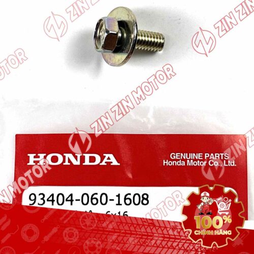 BU LÔNG CÓ ĐỆM 6X16MM DÙNG CHUNG NHIỀU LOẠI XE HONDA 934040601608 CHÍNH HÃNG
