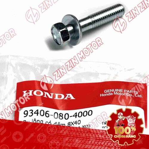 BU LÔNG CÓ ĐỆM 6X40MM DÙNG CHUNG NHIỀU LOẠI XE HONDA 934060804000 CHÍNH HÃNG
