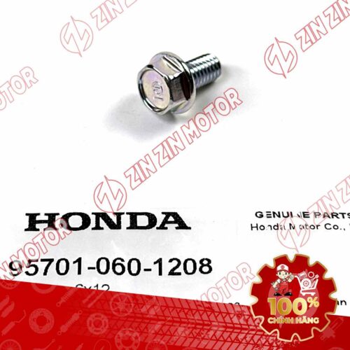 Alternative view of BU LÔNG LỤC GIÁC 6X12MM DÙNG CHUNG NHIỀU LOẠI XE HONDA 957010601208 CHÍNH HÃNG