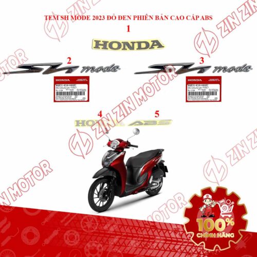 Alternative view of BỘ TEM XE SH MODE 2020 2021 2022 2023 2024 CHÍNH HÃNG - ZZM