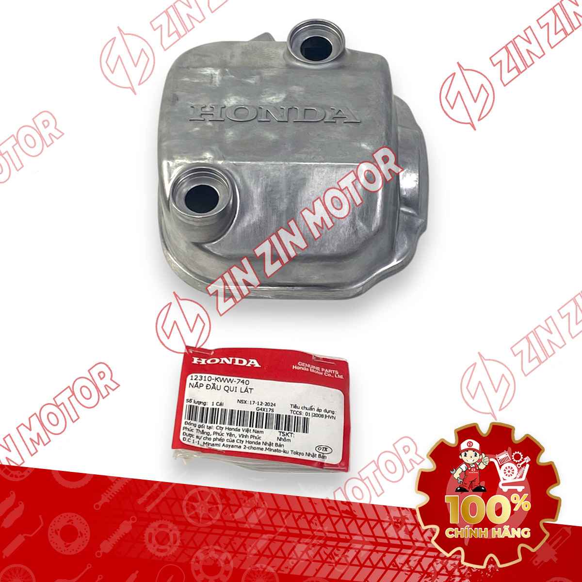 ỐP ĐẦU QUY LÁT WAVE RSX 2019 2020 2021 2022 2023 , WAVE ALPHA 2017 - 2023 2024 - 2025 , WAVE BLADE 110 12310KWW740 CHÍNH HÃNG