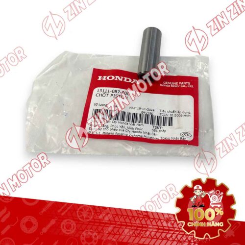 Alternative view of CHỐT ẮC PISTON WAVE RSX 2019 2020 2021 2022 2023 , WAVE ALPHA 2017 - 2023 2024 - 2025, WAVE BLADE 110 13111087000 CHÍNH HÃNG