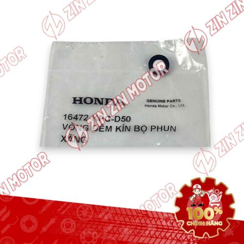 SIM, VÒNG ĐỆM KÍN KIM PHUN WAVE RSX 2019 2020 2021 2022 2023 , SH 125/160 2026 , AB 125/160 2026 16472KPCD50 CHÍNH HÃNG