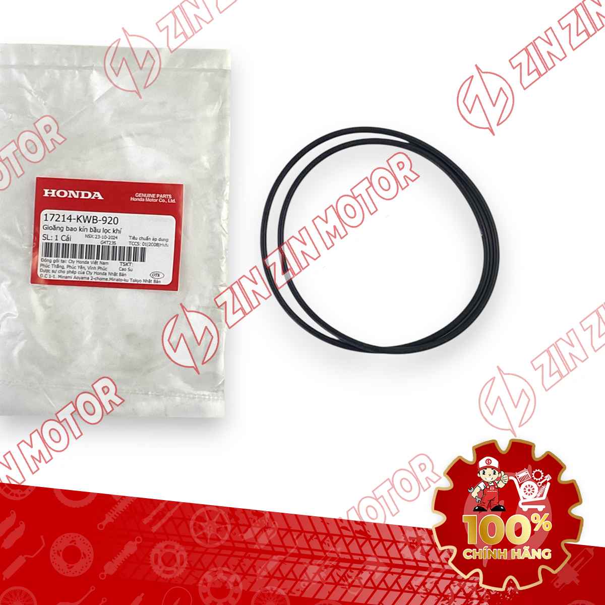 GIOĂNG, RON ĐẾ PÔ E, HỘP LỌC GIÓ WAVE ALPHA 2017 - 2023 2024 - 2025, WAVE BLADE 110 17214KWB920 CHÍNH HÃNG