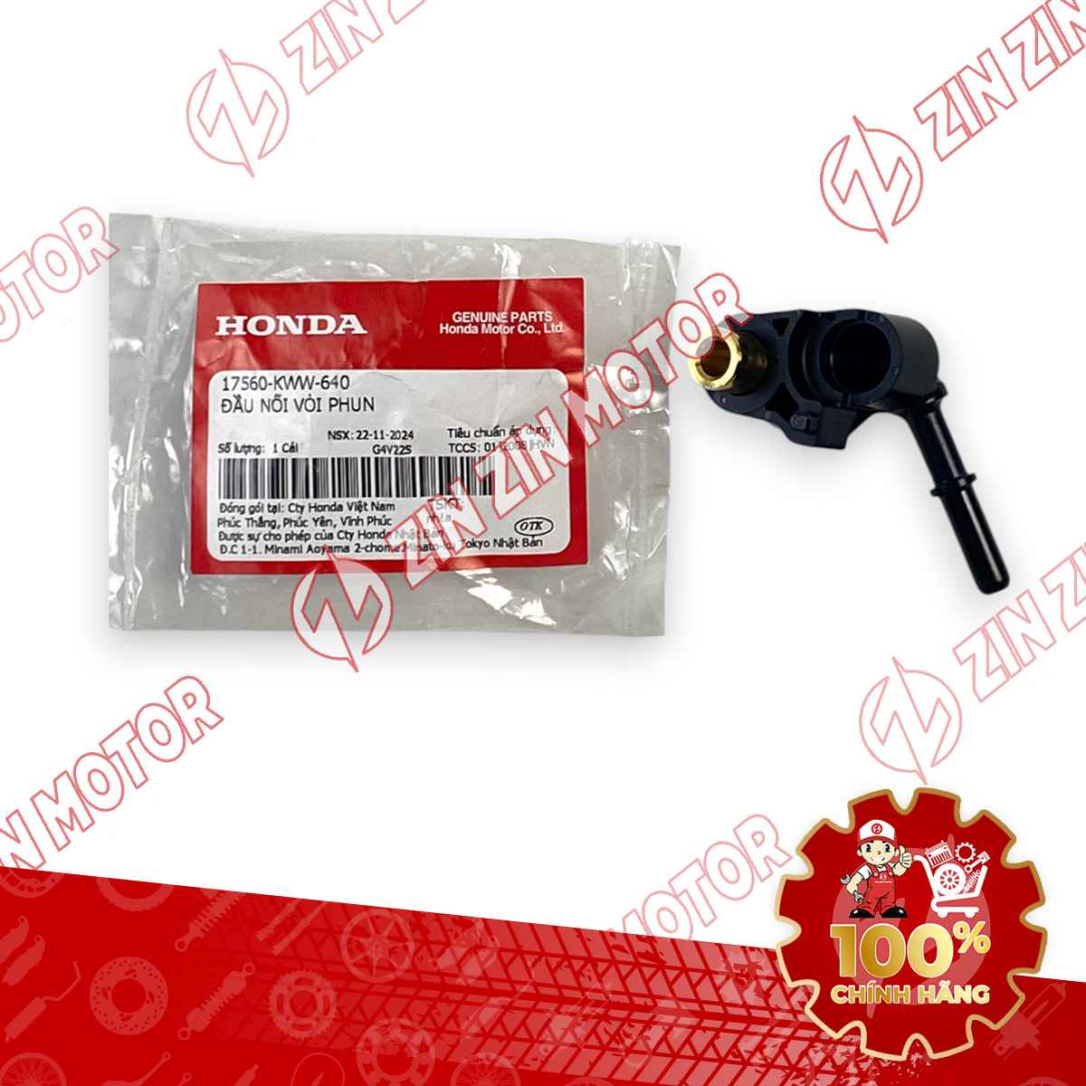 CHỤP KIM PHUN WAVE RSX 2019 2020 2021 2022 2023 17560KWW640 CHÍNH HÃNG