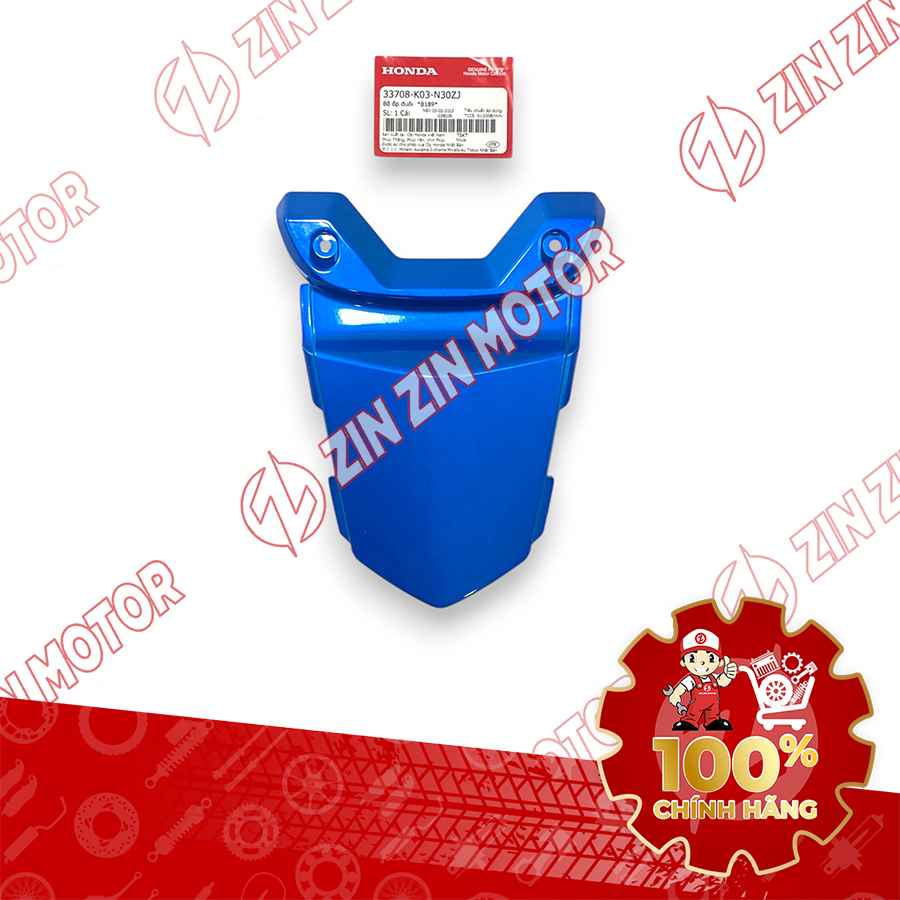 NẮP ỐP ĐUÔI SAU WAVE RSX 2019 2020 2021 2022 2023 XANH 33708K03N30ZJ CHÍNH HÃNG