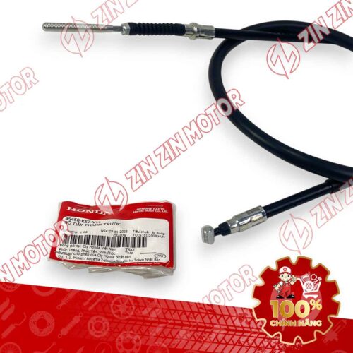 Alternative view of BỘ DÂY PHANH THẮNG TRƯỚC WAVE ALPHA 2017 - 2023 2024 - 2025, WAVE BLADE 110 45450K57V11 CHÍNH HÃNG