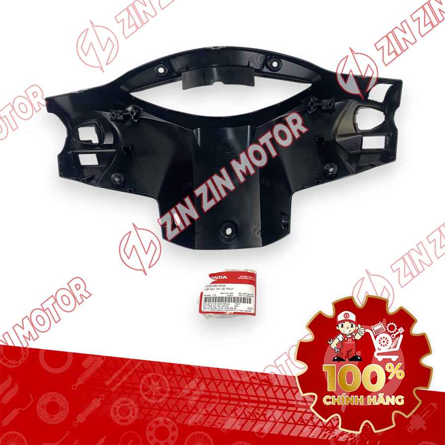 NHỰA NHÁM ỐP SAU TAY LÁI WAVE ALPHA 2017 2018 2019 2020 2021 2022 2023 2024 2025 LOẠI 5 NÚT 53206K89V00ZA CHÍNH HÃNG