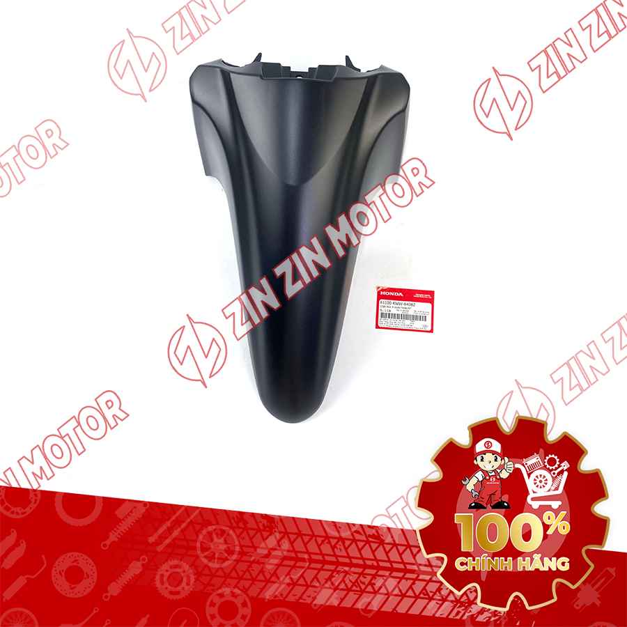 DÈ TRƯỚC WAVE ALPHA 2024 2025 ĐEN NHÁM 61100KWW640B2 CHÍNH HÃNG