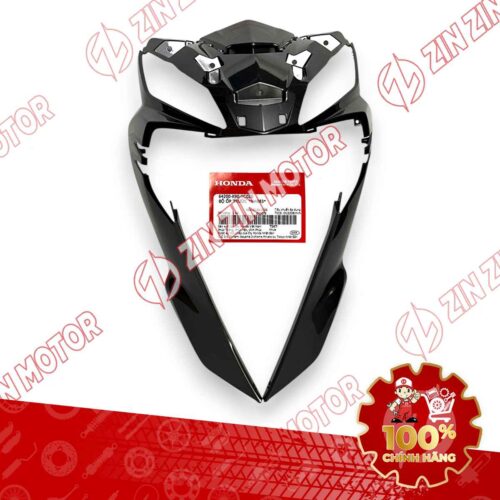Alternative view of QUÂY MẶT NẠ LỚN TRƯỚC WAVE RSX XÁM ĐỎ 2019 BÁNH MÂM 64200K90VC0ZB CHÍNH HÃNG