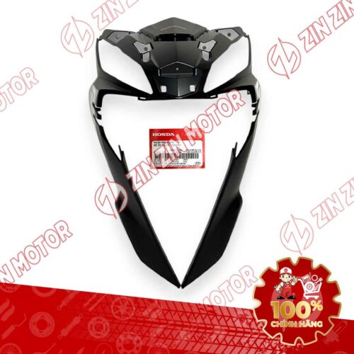 Alternative view of QUÂY MẶT NẠ LỚN TRƯỚC WAVE RSX ĐEN TRẮNG 2021 BÁNH MÂM 64200K90VG0ZB CHÍNH HÃNG