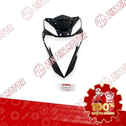 Alternative view of QUÂY MẶT NẠ LỚN TRƯỚC WAVE RSX ĐEN ĐỎ 2021 BÁNH MÂM 64200K90VG0ZC CHÍNH HÃNG