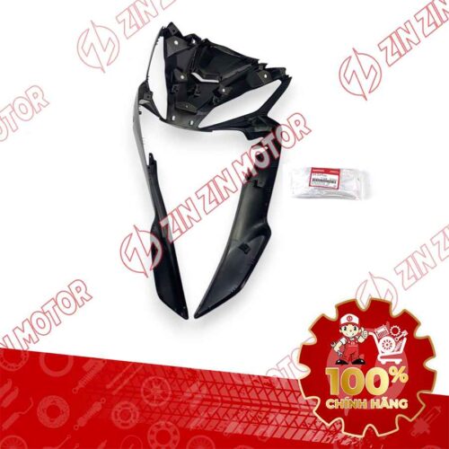 Alternative view of QUÂY MẶT NẠ LỚN TRƯỚC WAVE RSX XÁM ĐEN 2021 BÁNH CĂM 64200K90VG0ZE CHÍNH HÃNG