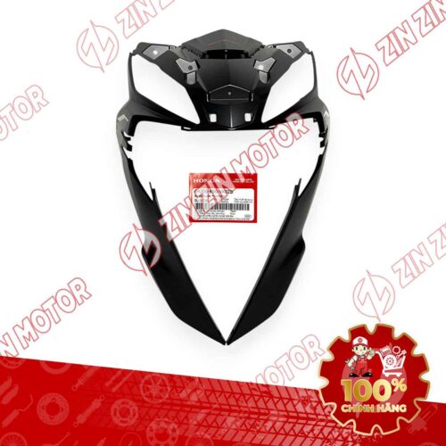 Alternative view of QUÂY MẶT NẠ LỚN TRƯỚC WAVE RSX ĐEN TRẮNG 2023 BÁNH MÂM 64200K90VK0ZB CHÍNH HÃNG