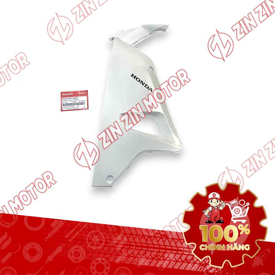 ỐP YẾM TRONG WAVE ALPHA 2024 XE XÁM TRẮNG / VÀNG TRẮNG TRÁI 64250K89VB0ZB CHÍNH HÃNG