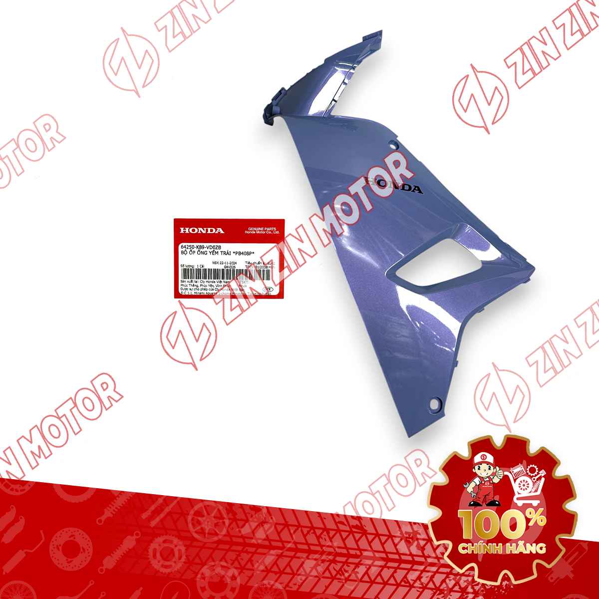 ỐP YẾM TRONG WAVE ALPHA 2025 XE XANH TRÁI 64250K89VD0ZB CHÍNH HÃNG