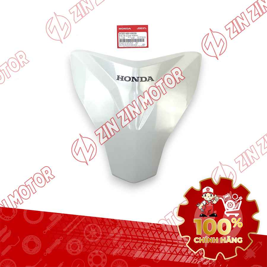 MẶT NẠ TRƯỚC WAVE ALPHA 2024 2025 TRẮNG 64300K89V90ZB CHÍNH HÃNG