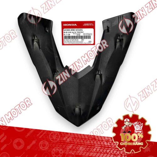 Alternative view of MẶT NẠ CHỮ V TRƯỚC WAVE RSX ĐEN NHÁM 2019-2020 64300K90VC0ZG CHÍNH HÃNG