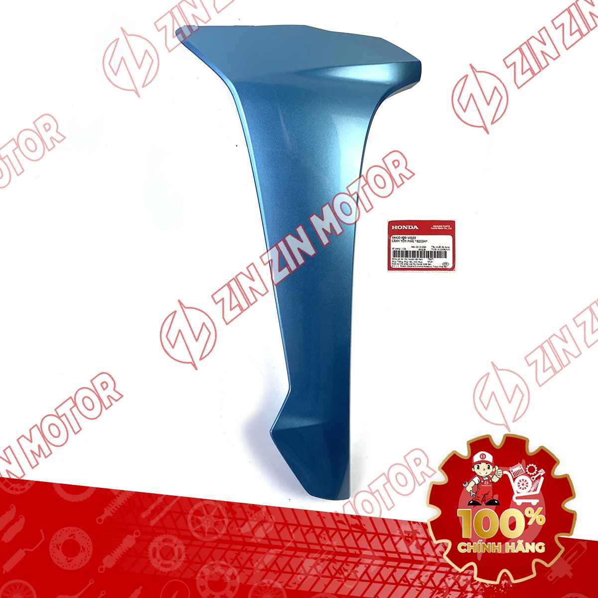 CÁNH YẾM WAVE ALPHA 2017 2018 2019 2020 2021 2022 2023 XANH NGỌC PHIÊN BẢN TIÊU CHUẨN 2017 PHẢI 64430K89V00ZE CHÍNH HÃNG
