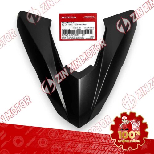 MẶT NẠ CHỮ V TRƯỚC WAVE RSX ĐEN NHÁM 2023 64510K90VC0ZA CHÍNH HÃNG
