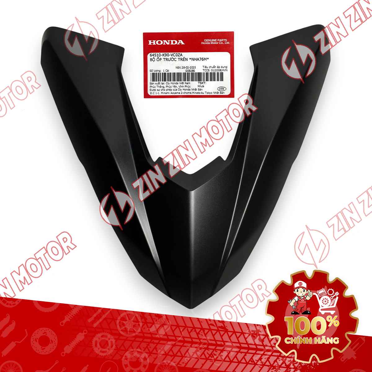 CÁNH YẾM WAVE ALPHA XANH 2025 PHIÊN BẢN CỔ ĐIỂN PHẢI 64430K89V00ZY CHÍNH HÃNG