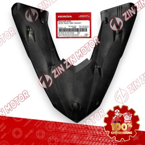 Alternative view of MẶT NẠ CHỮ V TRƯỚC WAVE RSX ĐEN NHÁM 2023 64510K90VC0ZA CHÍNH HÃNG