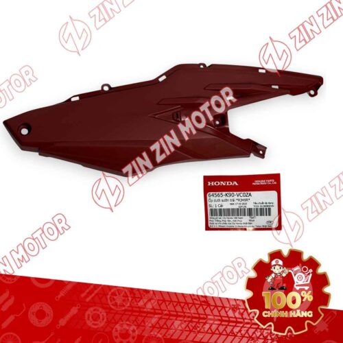 NHỰA NHÁM ỐP DƯỚI SƯỜN WAVE RSX 2019 2020 2021 2022 2023 MÀU ĐỎ BÊN TRÁI 64565K90VC0ZA CHÍNH HÃNG
