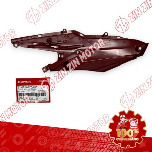 Alternative view of NHỰA NHÁM ỐP DƯỚI SƯỜN WAVE RSX 2019 2020 2021 2022 2023 MÀU ĐỎ BÊN TRÁI 64565K90VC0ZA CHÍNH HÃNG
