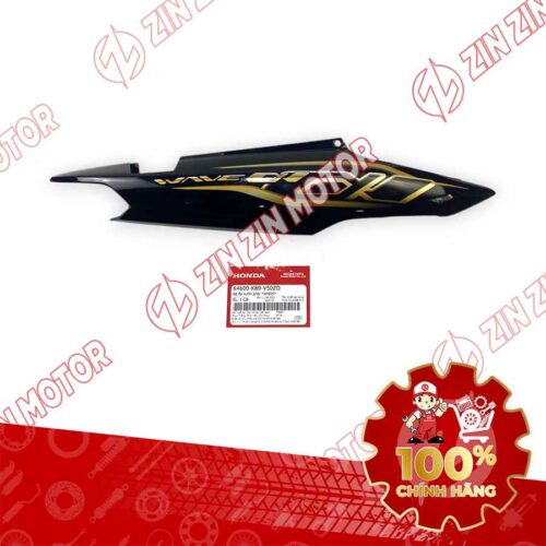 ỐP SƯỜN WAVE ALPHA ĐEN BÓNG 2021-2022 PHẢI 64600K89V50ZD CHÍNH HÃNG