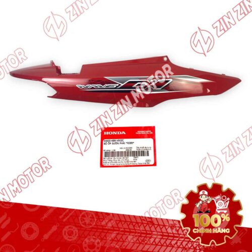 ỐP SƯỜN WAVE ALPHA ĐỎ 2024 PHIÊN BẢN TIÊU CHUẨN PHẢI 64600K89V90ZC CHÍNH HÃNG