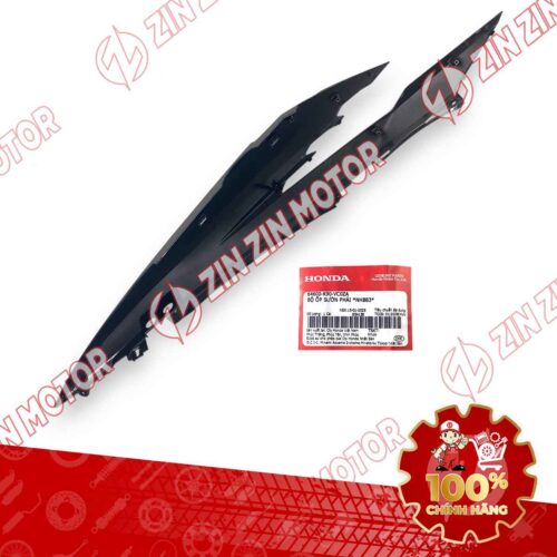 Alternative view of ỐP SƯỜN WAVE RSX 2019 2020 2021 2022 2023 XÁM ĐEN 2019 BÁNH CĂM BÊN PHẢI 64600K90VC0ZA CHÍNH HÃNG