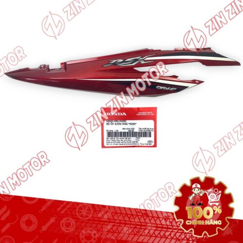 ỐP SƯỜN WAVE RSX 2019 2020 2021 2022 2023 ĐỎ 2021 BÁNH CĂM BÊN PHẢI 64600K90VG0ZC CHÍNH HÃNG
