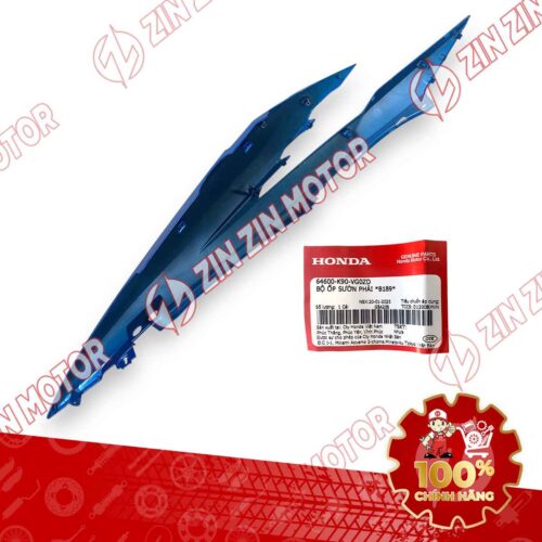 Alternative view of ỐP SƯỜN WAVE RSX 2019 2020 2021 2022 2023 XANH 2021 BÁNH CĂM BÊN PHẢI 64600K90VG0ZD CHÍNH HÃNG