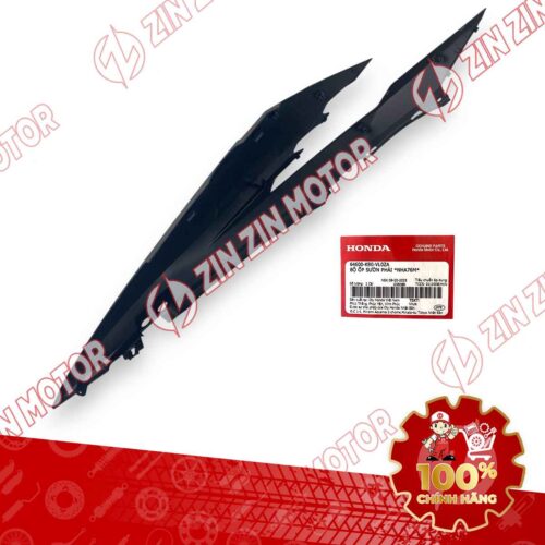 Alternative view of ỐP SƯỜN WAVE RSX 2019 2020 2021 2022 2023 ĐEN XANH ĐẬM 2023 BÊN PHẢI 64600K90VL0ZA CHÍNH HÃNG