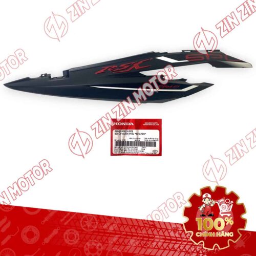 ỐP SƯỜN WAVE RSX 2019 2020 2021 2022 2023 ĐEN TRẮNG 2023 BÁNH MÂM BÊN PHẢI 64600K90VL0ZB CHÍNH HÃNG