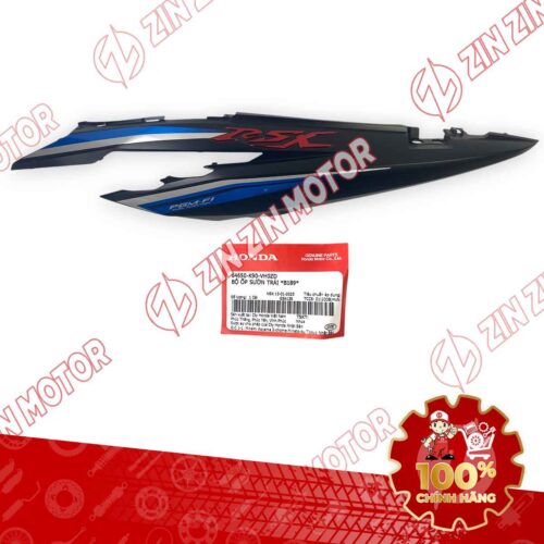 ỐP SƯỜN WAVE RSX 2019 2020 2021 2022 2023 ĐEN XANH 2021 BÁNH MÂM BÊN TRÁI 64650K90VH0ZD CHÍNH HÃNG