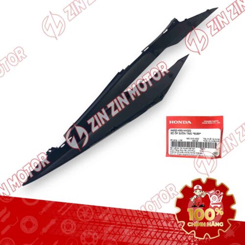 Alternative view of ỐP SƯỜN WAVE RSX 2019 2020 2021 2022 2023 ĐEN XANH 2021 BÁNH MÂM BÊN TRÁI 64650K90VH0ZD CHÍNH HÃNG