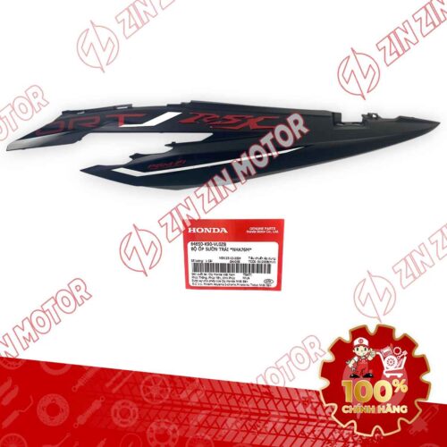 ỐP SƯỜN WAVE RSX 2019 2020 2021 2022 2023 ĐEN TRẮNG 2023 BÁNH MÂM BÊN TRÁI 64650K90VL0ZB CHÍNH HÃNG