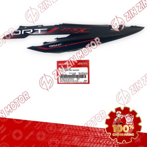 ỐP SƯỜN WAVE RSX 2019 2020 2021 2022 2023 ĐEN ĐỎ 2023 BÁNH MÂM BÊN TRÁI 64650K90VL0ZC CHÍNH HÃNG