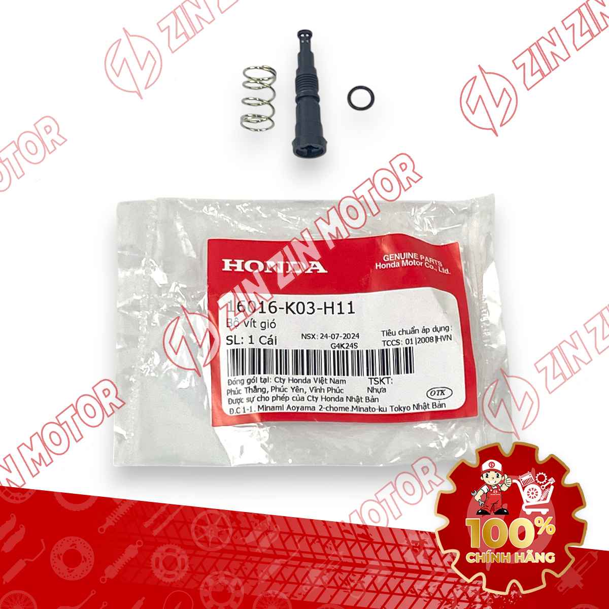 BỘ VÍT GIÓ WAVE RSX 2019 2020 2021 2022 2023 16016K03H11 CHÍNH HÃNG