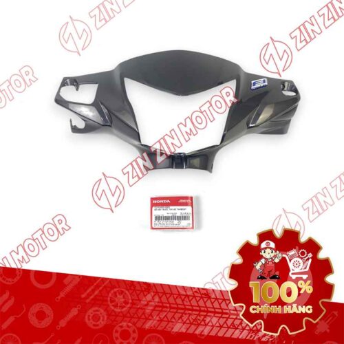 NẮP ỐP TRƯỚC TAY LÁI, ỐP ĐẦU WAVE RSX 2019 2020 2021 2022 2023 XÁM ĐEN PHANH ĐĨA 53240K90V00ZJ CHÍNH HÃNG