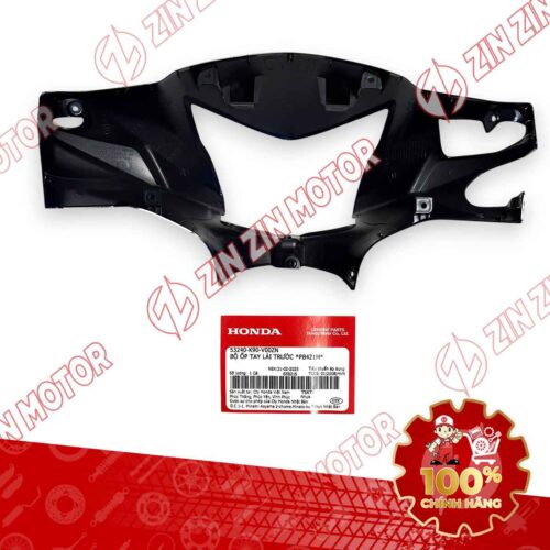 Alternative view of NẮP ỐP TRƯỚC TAY LÁI, ỐP ĐẦU WAVE RSX 2019 2020 2021 2022 2023 XANH ĐẬM PHANH ĐĨA 53240K90V00ZN CHÍNH HÃNG