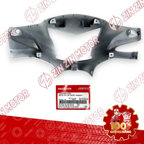 Alternative view of NẮP ỐP TRƯỚC TAY LÁI, ỐP ĐẦU WAVE RSX 2019 2020 2021 2022 2023 TRẮNG PHANH CƠ 53240K90V10ZD CHÍNH HÃNG