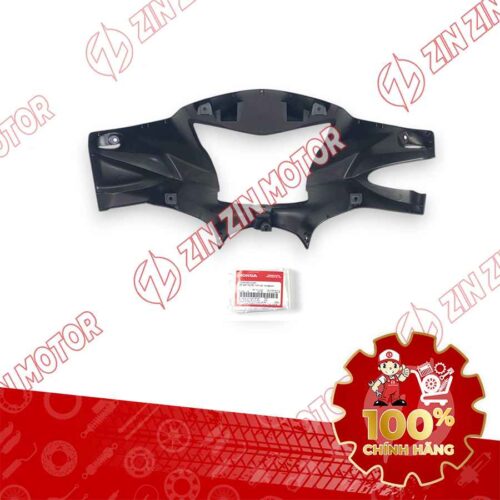 Alternative view of NẮP ỐP TRƯỚC TAY LÁI, ỐP ĐẦU WAVE RSX 2019 2020 2021 2022 2023 XÁM ĐEN PHANH CƠ 53240K90V10ZF CHÍNH HÃNG