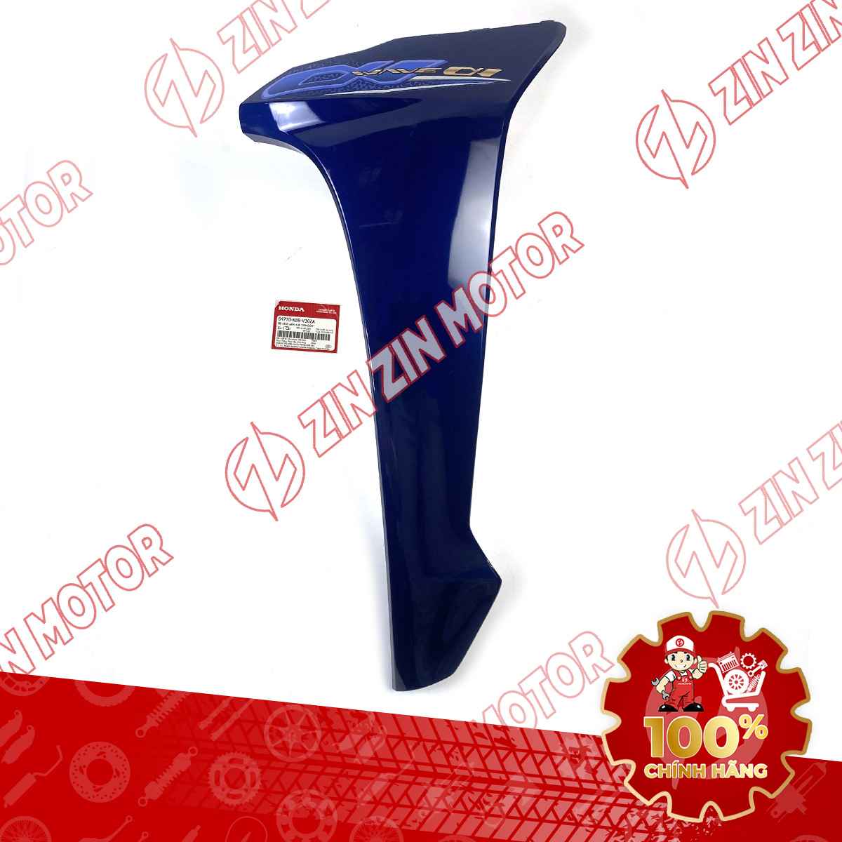 CÁNH YẾM WAVE ALPHA 2017 2018 2019 2020 2021 2022 2023 XANH ĐẬM 2019-2020 TRÁI 64770K89V30ZA CHÍNH HÃNG
