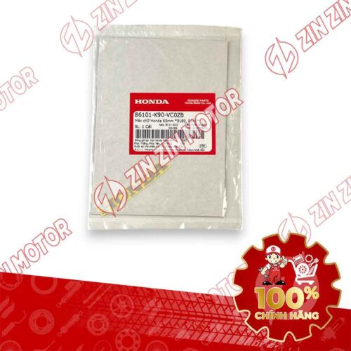 Alternative view of TEM CHỮ HONDA DÁN MẶT NẠ WAVE RSX 2019 2020 PHIÊN BẢN BÁNH CĂM PHANH CƠ/ĐĨA | WAVE RSX 2023 PHIÊN BẢN TIÊU CHUẨN BÁNH CĂM PHANH CƠ | WAVE RSX 2023 PHIÊN BẢN ĐẶC BIỆT BÁNH CĂM PHANH ĐĨA 65MM CHỮ TRẮNG 86101K90VC0ZB CHÍNH HÃNG
