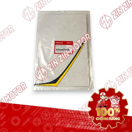 Alternative view of TEM CÁNH YẾM WAVE ALPHA 2021-2022 ĐỎ PHIÊN BẢN GIỚI HẠN TEM CÁNH YẾM PHẢI 86642K89V60ZA CHÍNH HÃNG