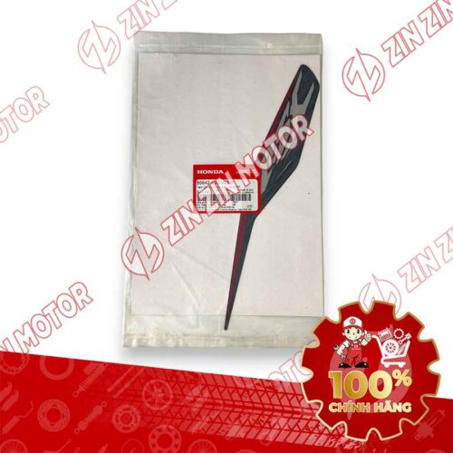 Alternative view of TEM MẶT NẠ CHỮ V TRƯỚC WAVE RSX 2019 2020 PHIÊN BẢN BÁNH CĂM PHANH CƠ/ĐĨA XE XÁM ĐEN 86642K90VC0ZF CHÍNH HÃNG