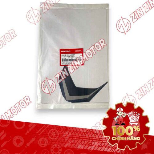 Alternative view of TEM MẶT NẠ CHỮ V TRƯỚC WAVE RSX 2021 2022 PHIÊN BẢN BÁNH MÂM THẮNG ĐĨA XE XANH XÁM 86642K90VG0ZA CHÍNH HÃNG