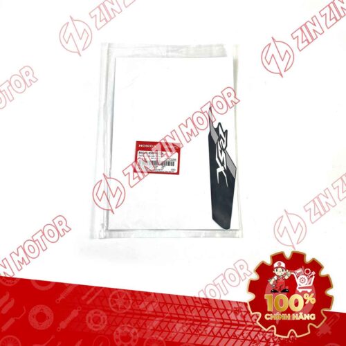 Alternative view of TEM MẶT NẠ CHỮ V TRƯỚC WAVE RSX 2023 PHIÊN BẢN THỂ THAO BÁNH MÂM PHANH ĐĨA XE XANH ĐẬM 86642K90VL0ZA CHÍNH HÃNG